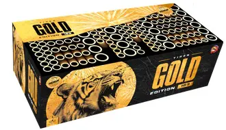 CLE4525 TIGER GOLD EDITION – 163 strzały 30–50 mm – Efektowny i dynamiczny pokaz